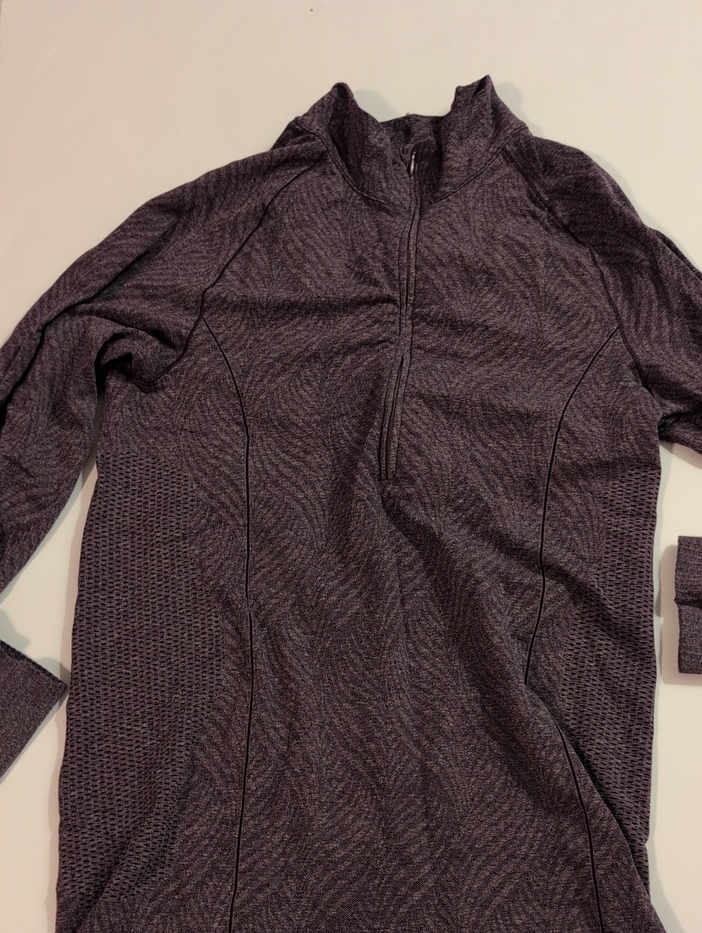 Moving Comfort Women's Performance Pullover Heather Plum Sz Small